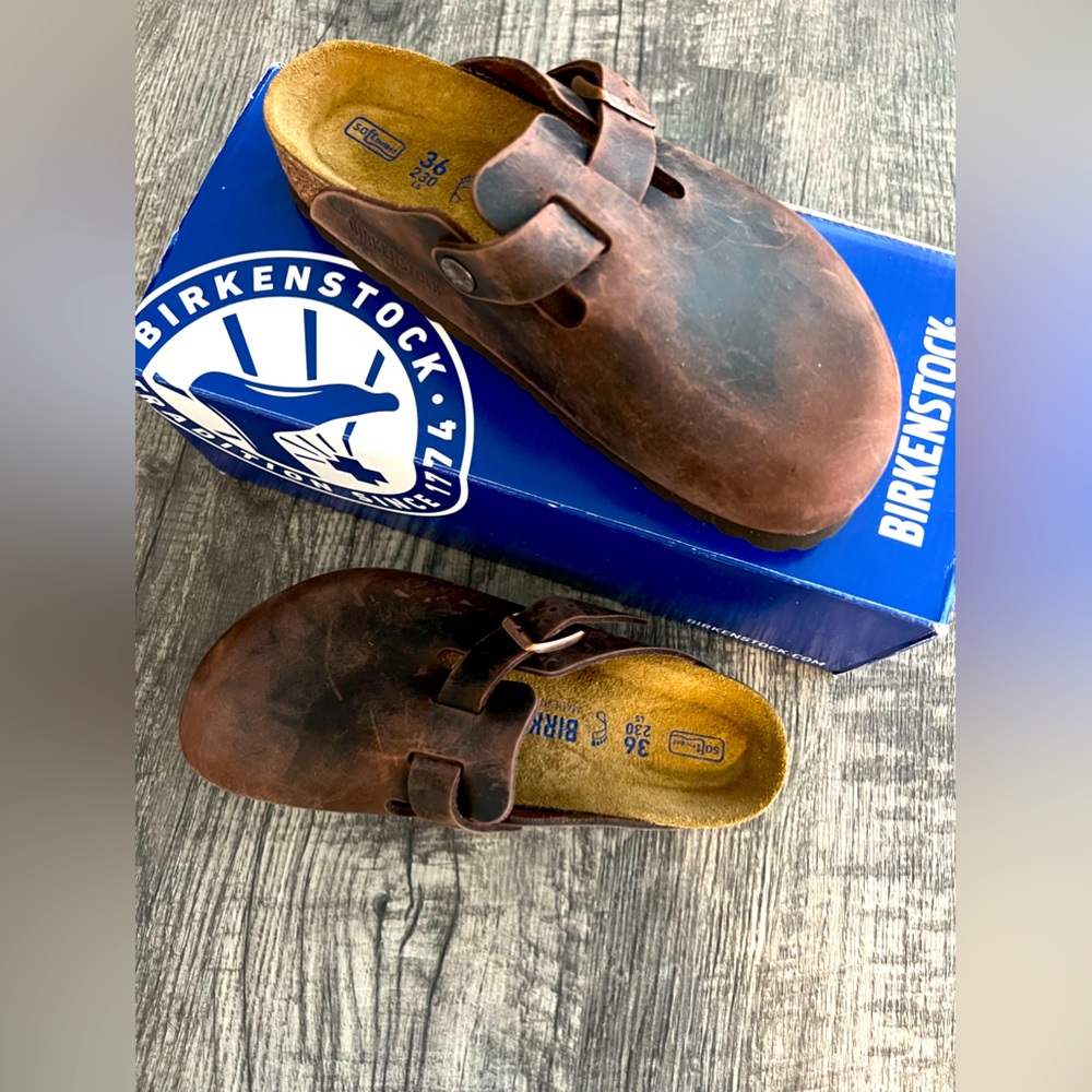 Birkenstock Boston BS Habana - Size 36 NIB
